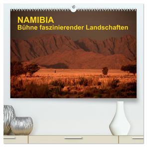 Namibia – Bühne faszinierender Landschaften (hochwertiger Premium Wandkalender 2024 DIN A2 quer), Kunstdruck in Hochglanz von Werner Altner,  Dr.