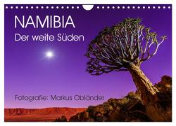 Namibia – Der weite Süden (Wandkalender 2024 DIN A4 quer), CALVENDO Monatskalender von Obländer,  Markus