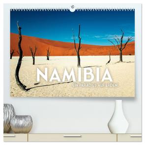 Namibia – Ein Paradies auf Erden. (hochwertiger Premium Wandkalender 2024 DIN A2 quer), Kunstdruck in Hochglanz von SF,  SF