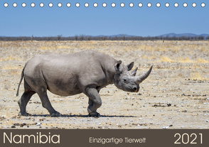 Namibia – einzigartige Tierwelt (Tischkalender 2021 DIN A5 quer) von Alpert,  Christian