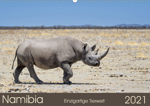 Namibia – einzigartige Tierwelt (Wandkalender 2021 DIN A2 quer) von Alpert,  Christian