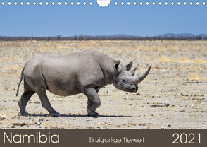 Namibia – einzigartige Tierwelt (Wandkalender 2021 DIN A4 quer) von Alpert,  Christian