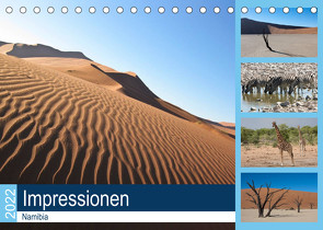 Namibia Impressionen (Tischkalender 2022 DIN A5 quer) von Reuke,  Sabine