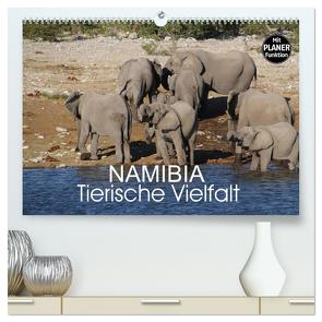 Namibia – Tierische Vielfalt (Planer) (hochwertiger Premium Wandkalender 2024 DIN A2 quer), Kunstdruck in Hochglanz von Morper,  Thomas