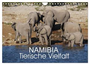 Namibia – Tierische Vielfalt (Wandkalender 2024 DIN A4 quer), CALVENDO Monatskalender von Morper,  Thomas