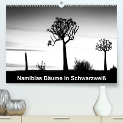 Namibias Bäume in Schwarzweiß (Premium, hochwertiger DIN A2 Wandkalender 2021, Kunstdruck in Hochglanz) von Berger,  Anne