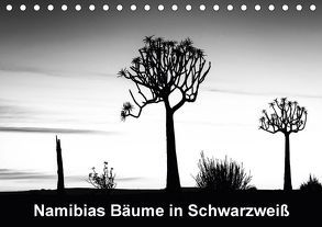 Namibias Bäume in Schwarzweiß (Tischkalender 2018 DIN A5 quer) von Berger,  Anne