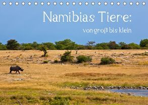 Namibias Tiere: von groß bis klein (Tischkalender 2019 DIN A5 quer) von Paszkowsky,  Ingo