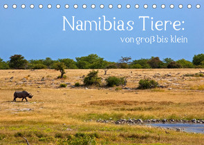 Namibias Tiere: von groß bis klein (Tischkalender 2022 DIN A5 quer) von Paszkowsky,  Ingo