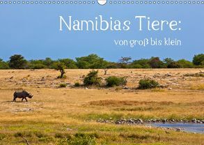 Namibias Tiere: von groß bis klein (Wandkalender 2019 DIN A3 quer) von Paszkowsky,  Ingo
