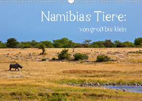 Namibias Tiere: von groß bis klein (Wandkalender 2020 DIN A3 quer) von Paszkowsky,  Ingo