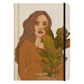 Nari Notizbuch A5 „Plant Friends“ (liniert, farbig) von Saak,  Rebekka