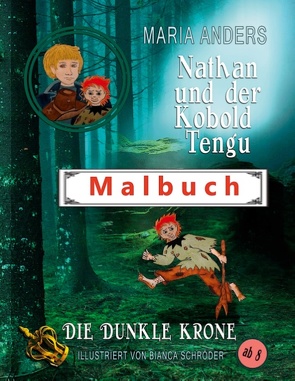 Nathan und der Kobold Tengu – Malbuch von Anders,  Maria