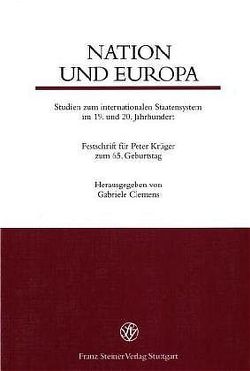 Nation und Europa von Clemens,  Gabriele