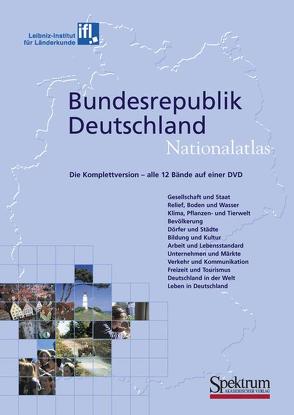 Nationalatlas Bundesrepublik Deutschland – Die Komplettversion: alle 12 Bände auf einer DVD von Leibniz-Institut für Länderkunde (IfL),  Leibniz-Institut