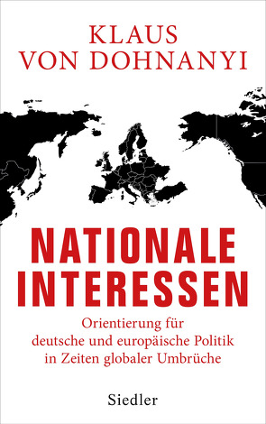 Nationale Interessen von Dohnanyi,  Klaus von