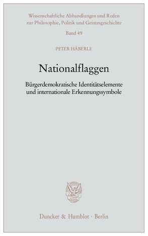 Nationalflaggen. von Häberle,  Peter