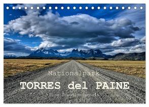 Nationalpark Torres del Paine, eine Traumlandschaft (Tischkalender 2024 DIN A5 quer), CALVENDO Monatskalender von Spiller,  Antonio