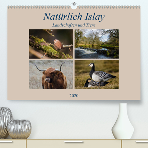 Natürlich Islay – Landschaften und Tiere (Premium, hochwertiger DIN A2 Wandkalender 2020, Kunstdruck in Hochglanz) von Uppena (GdT),  Leon