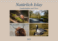 Natürlich Islay – Landschaften und Tiere (Tischkalender 2021 DIN A5 quer) von Uppena (GdT),  Leon