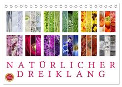 Natürlicher Dreiklang (Tischkalender 2024 DIN A5 quer), CALVENDO Monatskalender von Cross,  Martina