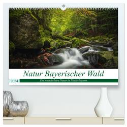 Natur Bayerischer Wald (hochwertiger Premium Wandkalender 2024 DIN A2 quer), Kunstdruck in Hochglanz von Thilo Wagner,  Fotografie