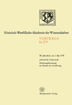 Natur-, Ingenieur- und Wirtschaftswissenschaften von Straub,  Joseph