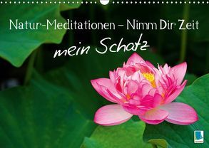 Natur-Meditationen – Nimm Dir Zeit mein Schatz (Wandkalender 2019 DIN A3 quer) von CALVENDO