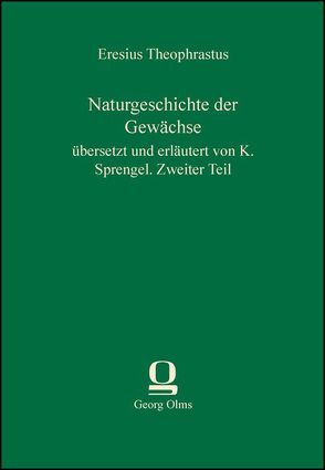 Naturgeschichte der Gewächse von Theophrastus,  Eresius