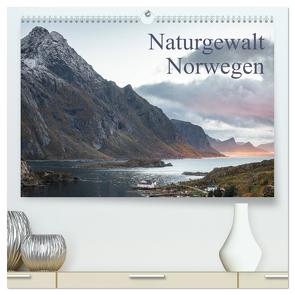 Naturgewalt Norwegen (hochwertiger Premium Wandkalender 2024 DIN A2 quer), Kunstdruck in Hochglanz von van de Loo; Marco Gröne,  Moritz