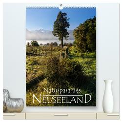 Naturparadies Neuseeland (hochwertiger Premium Wandkalender 2024 DIN A2 hoch), Kunstdruck in Hochglanz von Möller,  Werner