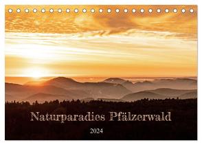 Naturparadies Pfälzerwald (Tischkalender 2024 DIN A5 quer), CALVENDO Monatskalender von - Patricia Flatow,  Momentfänger