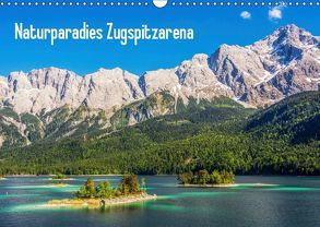 Naturparadies Zugspitzarena (Wandkalender 2019 DIN A3 quer) von Ferrari,  Sascha