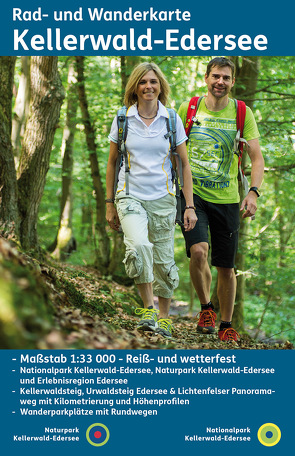 Naturpark Kellerwald-Edersee von KKV Kartographische Kommunale Verlagsgesellschaft mbH