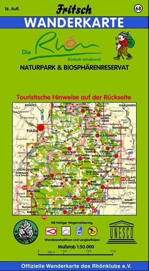 Naturpark Rhön von Fritsch Landkartenverlag