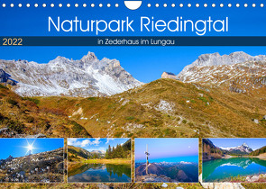 Naturpark Riedingtal (Wandkalender 2022 DIN A4 quer) von Kramer,  Christa