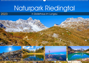 Naturpark Riedingtal (Wandkalender 2023 DIN A2 quer) von Kramer,  Christa