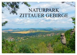 Naturpark Zittauer Gebirge (Wandkalender 2024 DIN A2 quer), CALVENDO Monatskalender von Renate,  Fotografin