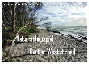 Naturschauspiel Darßer Weststrand (Tischkalender 2024 DIN A5 quer), CALVENDO Monatskalender von Pries,  Friedrich