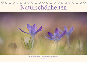 Naturschönheiten – mit Blüten und Pflanzen durch das Jahr (Tischkalender 2023 DIN A5 quer) von Böke-Bergau,  Sabine