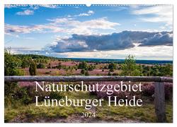 Naturschutzgebiet Lüneburger Heide (Wandkalender 2024 DIN A2 quer), CALVENDO Monatskalender von Lorenzen-Müller,  Sandra