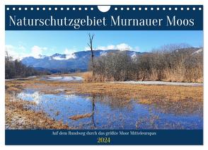 Naturschutzgebiet Murnauer Moos – Auf dem Rundweg durch das größte Moor Mitteleuropas (Wandkalender 2024 DIN A4 quer), CALVENDO Monatskalender von Schimmack,  Michaela