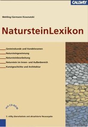 NatursteinLexikon von Germann,  Albrecht, Kownatzki,  Ralf, Mehling,  Günther