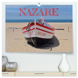 Nazare (hochwertiger Premium Wandkalender 2024 DIN A2 quer), Kunstdruck in Hochglanz von insideportugal,  insideportugal