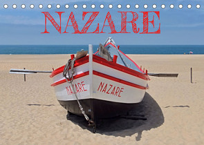 Nazare (Tischkalender 2023 DIN A5 quer) von insideportugal
