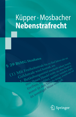 Nebenstrafrecht von Küpper,  Georg, Mosbacher,  Andreas