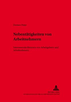 Nebentätigkeiten von Arbeitnehmern von Peter,  Doreen