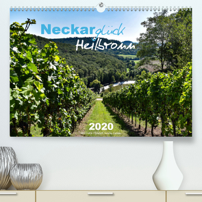 Neckarglück Heilbronn (Premium, hochwertiger DIN A2 Wandkalender 2020, Kunstdruck in Hochglanz) von Fotos,  SDH