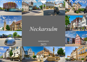 Neckarsulm Impressionen (Wandkalender 2023 DIN A4 quer) von Meutzner,  Dirk