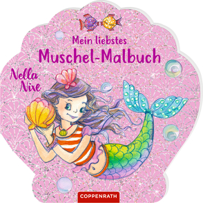 Nella Nixe – Mein liebstes Muschel-Malbuch von Monika Finsterbusch